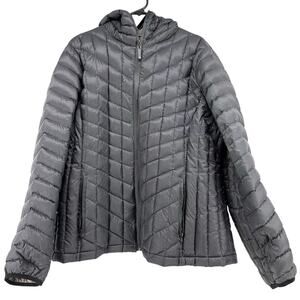 HFX Halifax Men’s‎ XL Gray Down Hooded Puffer Coat Winter Performance